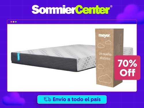 Colchón en Caja 2 Plazas y media  Espuma Meyer Dream Compact (160x200)