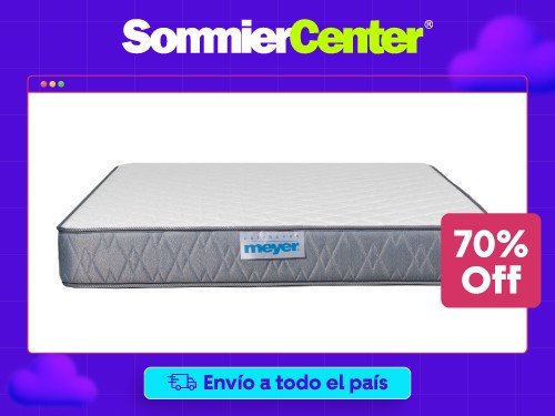 Colchón 2 Plazas Espuma Meyer Salud (140x190)