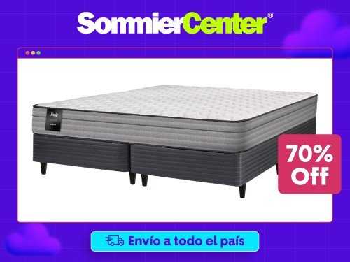 Sommier King Resorte Bonnell Sealy Linen (200x200)