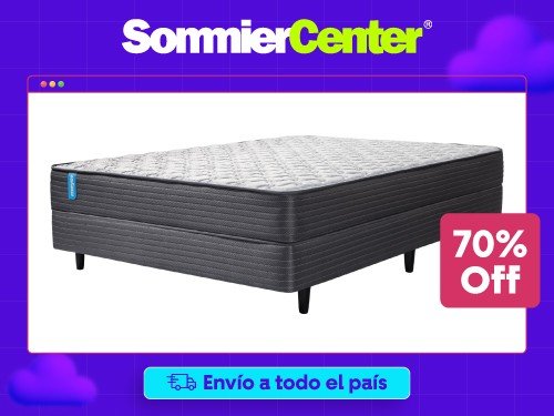 Sommier 2 Plazas Espuma Meyer Dream (140x190)