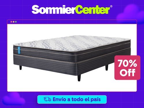 Sommier 2 Plazas Espuma Meyer Dream Plus (140x190)