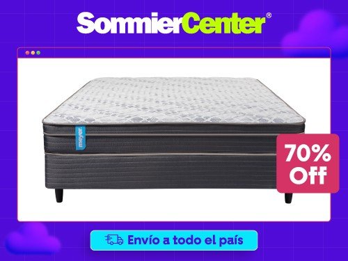 Sommier 2 Plazas Espuma Meyer Dream Plus (140x190)
