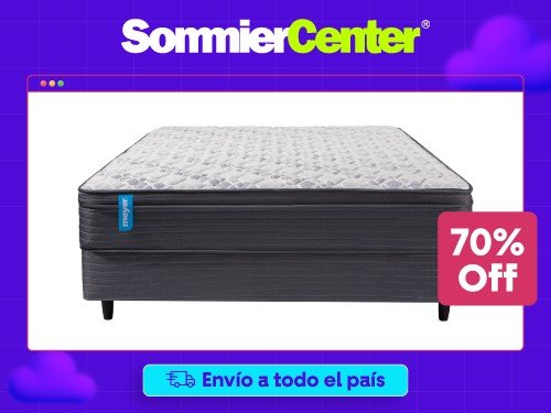 Sommier 2 Plazas Resorte Meyer Sleep Plus (140x190)