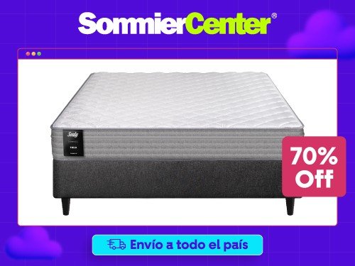 Sommier 2 Plazas Espuma Sealy Field (140x190)