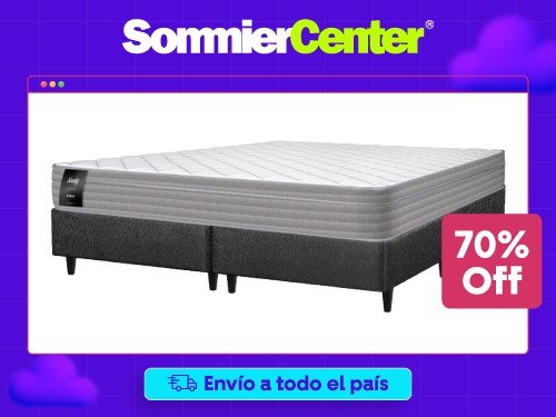 Sommier 2 Plazas y Media Espuma Sealy Field (160x200)