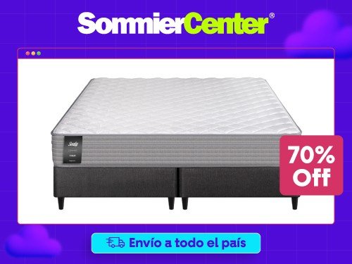 Sommier 2 Plazas y Media Espuma Sealy Field (160x200)