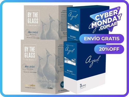 Cyber Vinos Las Perdices Reserva y Tucumen Bag in Box x 4 unidades