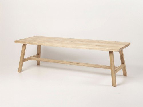 Mesa ratona de madera 140cm Dante Hogar