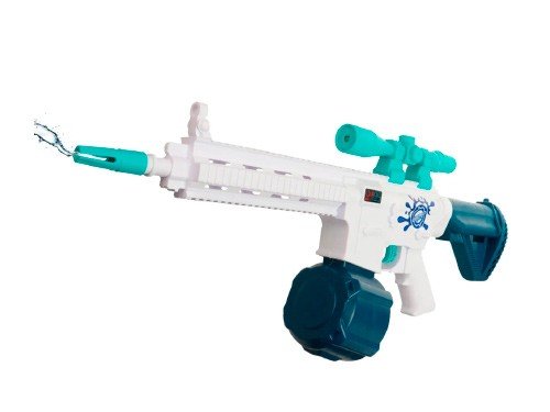 Super Pistola de Agua Eléctrica Base-X Splash Automática con Mira