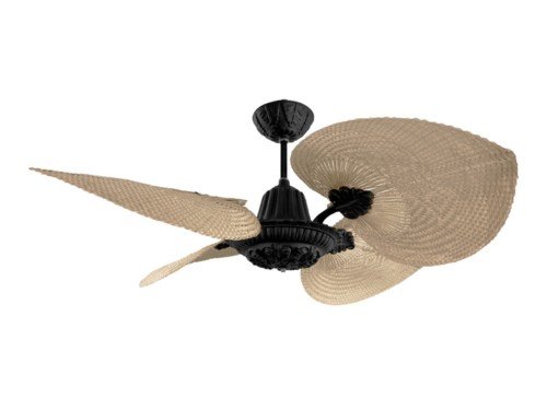 Ventilador de techo de rattan WINDLUX® modelo Acanto