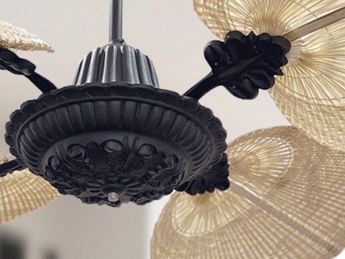 Ventilador de techo de rattan WINDLUX® modelo Acanto