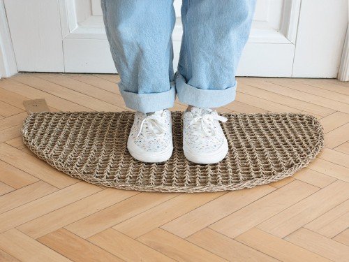 Tapete para la puerta tejido natural Dante Hogar