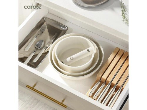 Set Carote Detachable 6 piezas Color Blanco