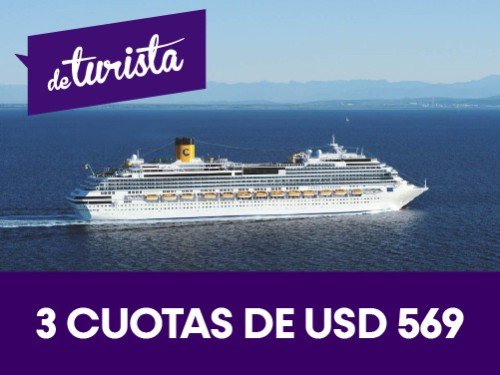Crucero AI Brasil - Cabina Interna + Río y Búzios MAP - 12 días