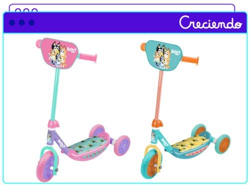 Monopatín Infantil 3 Ruedas Paw Patrol Desde 2 años hasta 20 Kg