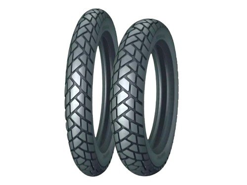 Kit Cubiertas Endurocalle Kiyoshi Ey034 90/90-21 + 120/80-18