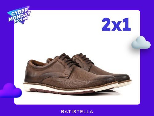 Zapatos de vestir en cuero picado suela