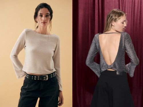 BLUSA ISIS MUJER MANGA LARGA LUREX PRUSSIA