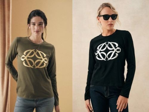 REMERA ILITA MUJER MANGA LARGA ALGODON PRUSSIA