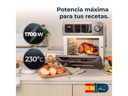 Horno Y Freidora De Aire Cecotec Bake&amp;fry 1500 Touch 1700w