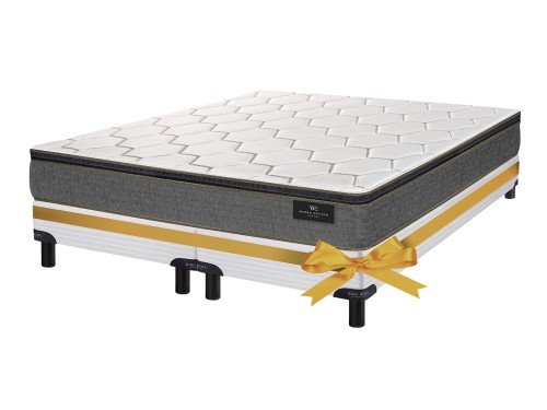 CONJUNTO KING KOIL SARAH SOM SPINE DESING 1.60X2.0