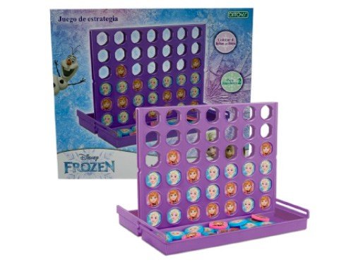 Juego De Mesa Line Up 4 En Linea Frozen Disney 4 en Línea