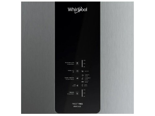 Heladera Whirlpool WRE57CK Plata 449 Litros No Frost Inverter