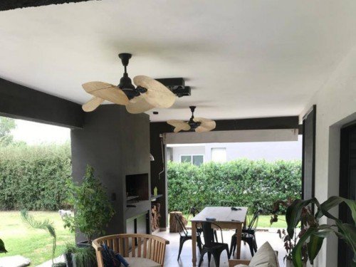 Ventilador de ratán WINDLUX® modelo Florencia