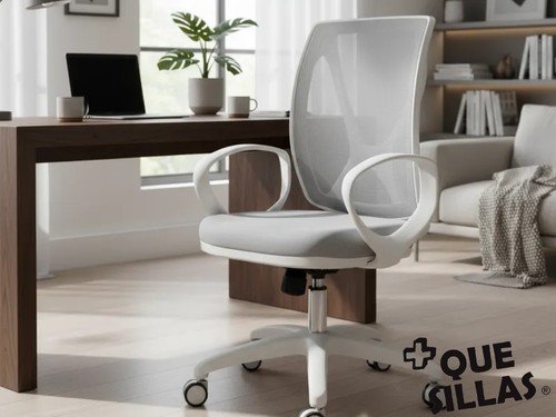 Silla escritorio Alma blanca