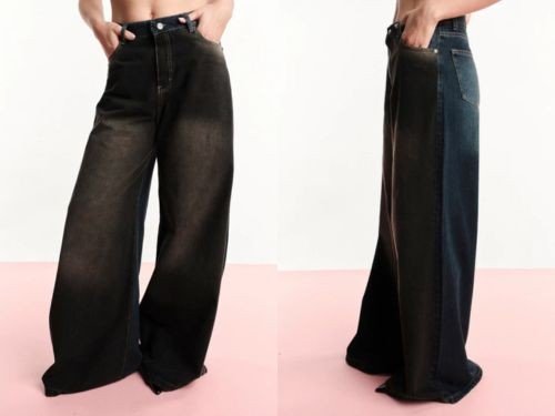 JEAN JORD MUJER WIDE LEG ALGODON TIRO ALTO PRUSSIA