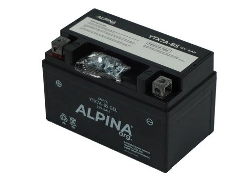 Bateria Alpina Ytx7a-bs Gel Libre De Mantenimiento