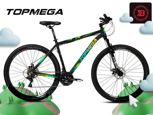 Bicicleta Rodado 29 Topmega Regal 21v Shimano Frenos a Disco
