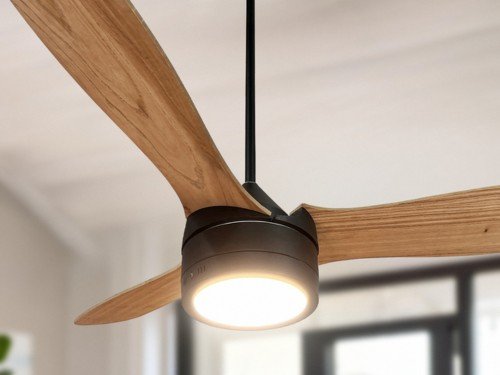 Ventilador de techo con luz 3 aspas WINDLUX® modelo Agos