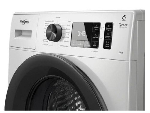 Lavarropas Whirlpool WNQ90AB 9Kg 1400Rpm Inverter Blanco