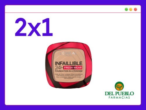 Base en Polvo Infaillible 24 hs Fresh Wear