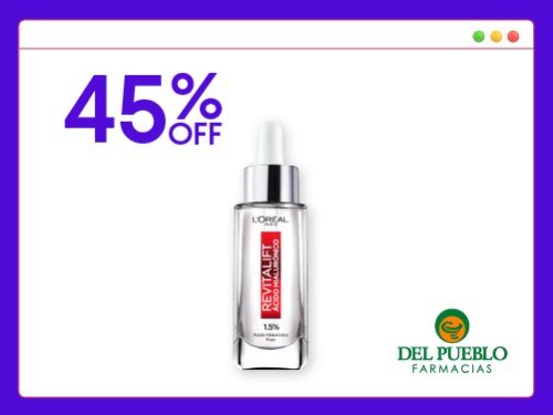 Sérum L'oréal Paris Revitalift Acido Hialuronico x 30ml