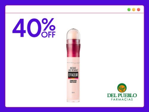 Corrector de Ojos Maybelline Instant Age Rewind