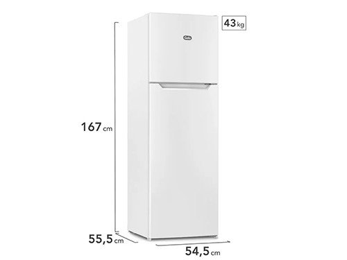 HELADERA GAFA HGNF251B NO FROST 262 LTS