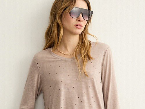 REMERA MANGA LARGA CRISTAL