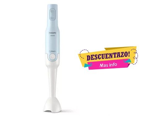 Mixer Batidora de mano azul perla 400W Daily Collection HR2530 Philips