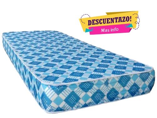 Colchón 1 Plaza 17cm Carballo