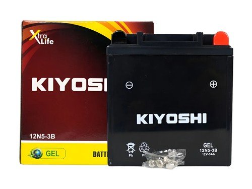 Bateria Moto Kiyoshi 12n5-3b Gel Libre Mantenimiento