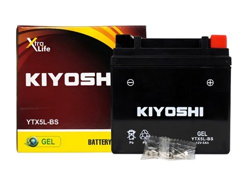 Bateria Moto Kiyoshi Ytx5l-bs Gel Libre De Mantenimiento