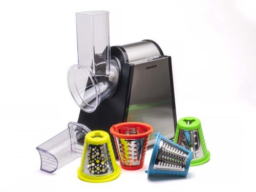 Rallador Eléctrico Daewoo Sm3619 Salad Maker -200w - 4 Conos