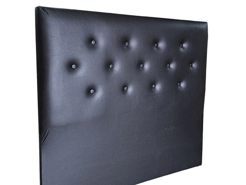 Respaldo para sommier 2 plazas varios colores ecocuero