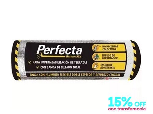 Perfecta. Membrana autoadhesiva 50 cm x 10 M.