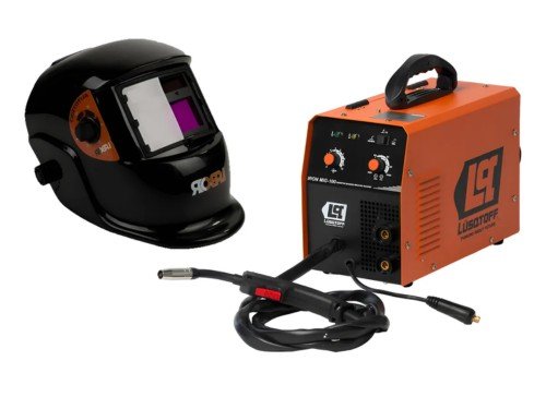 Soldadora Inverter Lusqtoff 3 En 1 MMA MIG TIG Con Mascara Fotosensibl
