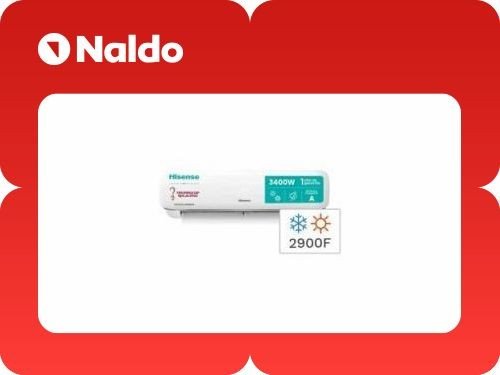 Aire Acondicionado Hisense Split 3400W F/C "A" AS12HR4SVRKG03PX4