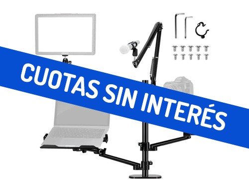 Soporte de Cámara Notebook Neewer DS007 4 Brazos Negro