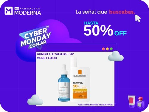 La Roche Posay COMBO1 (HYALU B5 + UV MUNE FLUIDO)